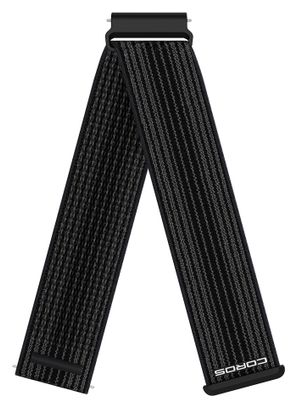 Uhrenarmband für Coros Pace 4, 22 mm, Nylon, schwarz