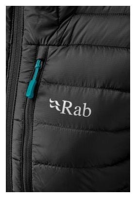 Women's Rab Microlight Alpine Black Down Jacket