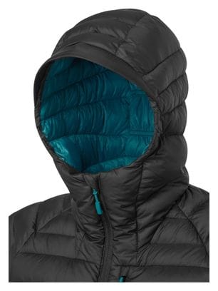 Women's Rab Microlight Alpine Black Down Jacket