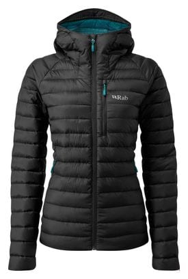 Women's Rab Microlight Alpine Black Down Jacket