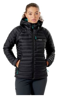 Women's Rab Microlight Alpine Black Down Jacket