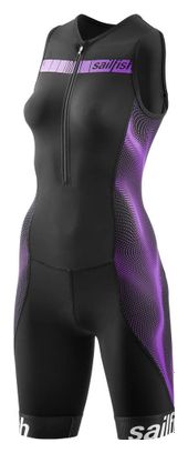 Sailfish Womens Trisuit Comp Womens Trisuit Suit Black Purple