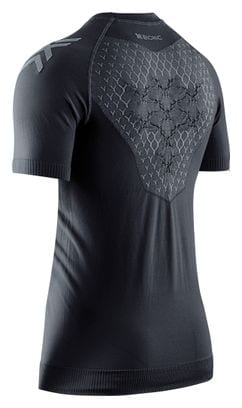 X-Bionic Twyce Run Jersey met korte mouwen Zwart/Donkergrijs Heren