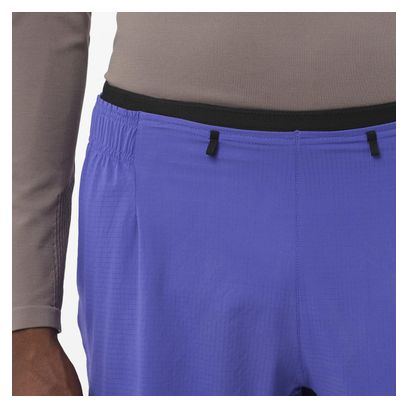Pantaloncini Salomon Sense Aero 5in Blue da uomo