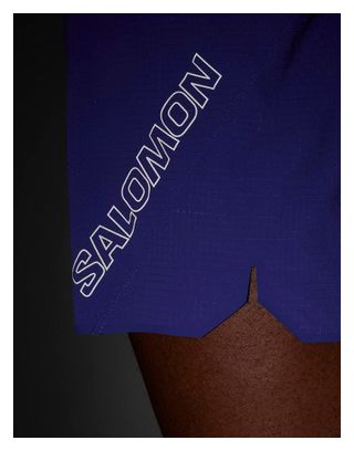 Pantaloncini Salomon Sense Aero 5in Blue da uomo