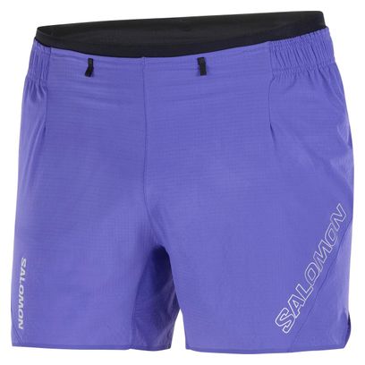 Pantaloncini Salomon Sense Aero 5in Blue da uomo