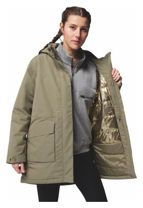 Columbia Pulaski Women's Waterproof Parka mit Kapuze Grün