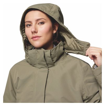 Columbia Pulaski Women's Waterproof Parka mit Kapuze Grün