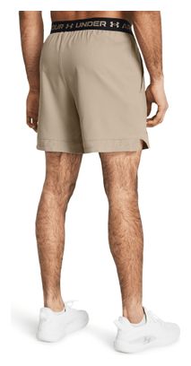 Heren Under Armour Vanish 6in Beige Korte Broek