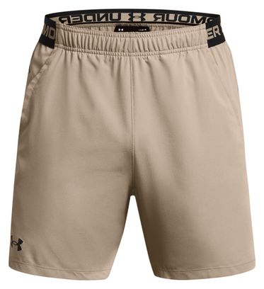 Heren Under Armour Vanish 6in Beige Korte Broek