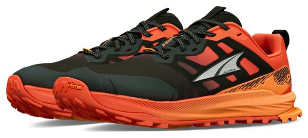 Chaussures Trail Altra Lone Peak 9+ Noir/Orange Homme