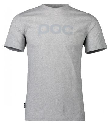 Poc Logo T-Shirt Gray Melange