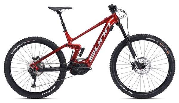 MTB Eléctrica con Suspensión Completa Sunn Kern EL S2 Shimano Deore 10S 630 Wh 29'' / 27,5'' Roja 2022