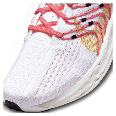 Nike Pegasus Turbo Flyknit Next Nature Blanc Rose Women's Running Shoes