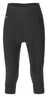 Dames 3/4 Bibtights Santini Alba Zwart