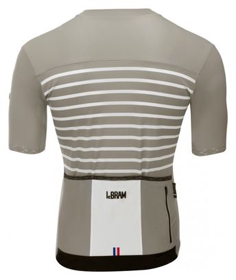 LeBram Ventoux Short Sleeve Jersey Gray Slim Fit