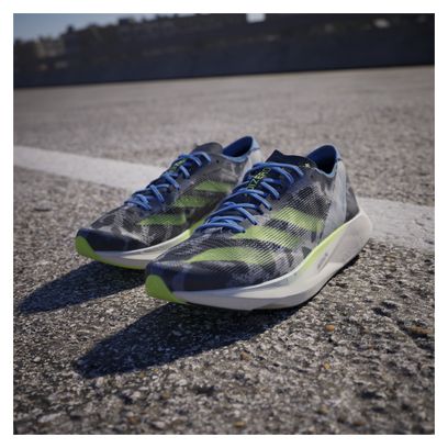 Chaussures de Running adidas Performance adizero Takumi Sen 10 Bleu Vert Homme