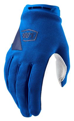 100% Ridecamp Womens Glove Blue