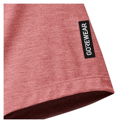 Maglietta da corsa Gore Wear Training rosa da uomo