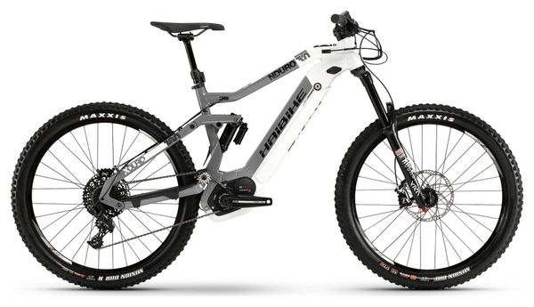 Haibike XDURO Nduro 3.0 2019 MTB de suspensión total 27.5 '' Sram NX 11s Blanco Gris