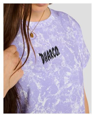 T-Shirt Crop Top DHaRCO Violet Femme