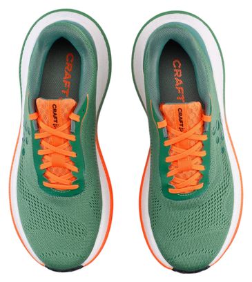 Chaussures Running Craft Pacer 2 Vert/Orange Homme