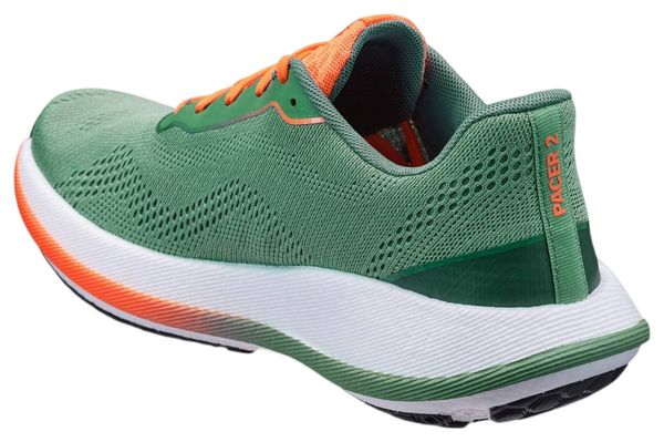 Chaussures Running Craft Pacer 2 Vert/Orange Homme