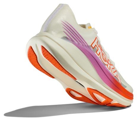 Chaussures Running Hoka Rocket X 2 Blanc/Rouge/Rose Unisexe