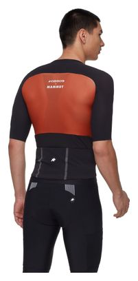 Assos x Mammut Tactica T5 Short-Sleeve Jersey, Orange/Black