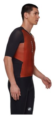 Assos x Mammut Tactica T5 Short-Sleeve Jersey, Orange/Black