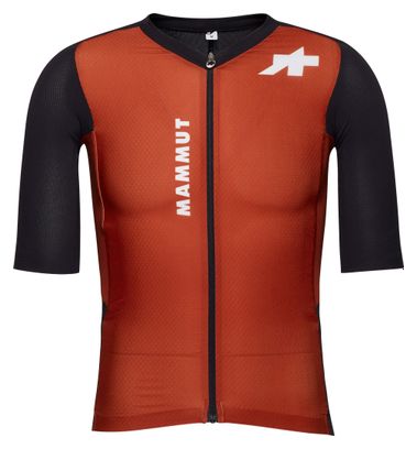 Assos x Mammut Tactica T5 Short-Sleeve Jersey, Orange/Black