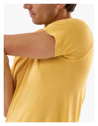 T-Shirt Manches Courtes Compressport Podium Jaune Homme