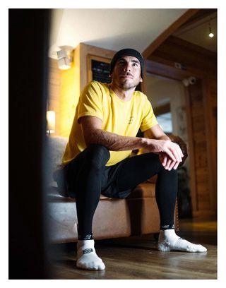 T-Shirt Manches Courtes Compressport Podium Jaune Homme