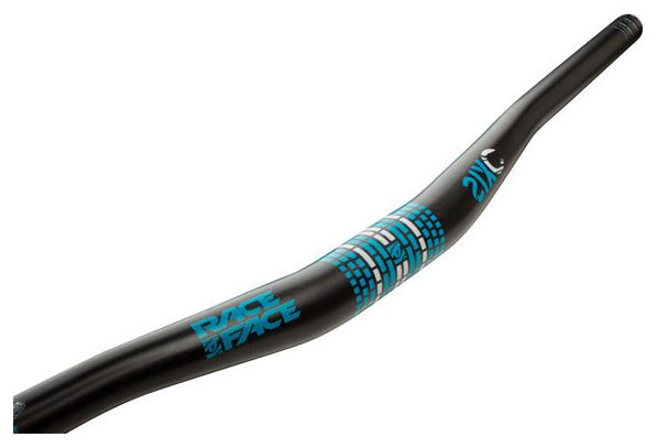 Manubrio RACE FACE SIXC Rialzato Carbonio 20 mm 31,8 mm 785 mm Nero Turchese