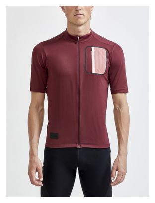 Maillot Craft Adv OffRoad Rouge Homme