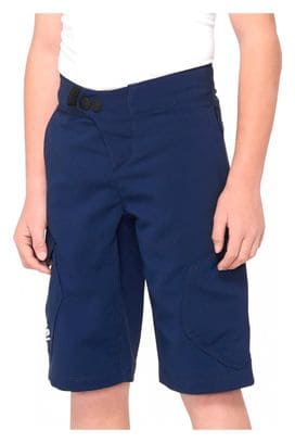 Shorts Kinder 100% Ridecamp Blau 22 US