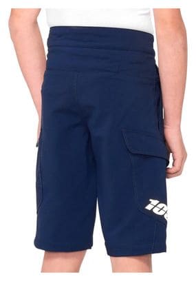 Shorts Kinder 100% Ridecamp Blau 22 US