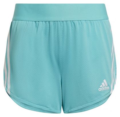 Short d'entraînement en tricot à 3 bandes fille adidas Aeroready