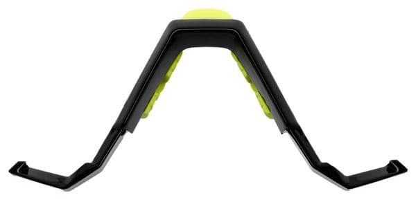 100% Speedcraft/S3 Black/Yellow nose pad