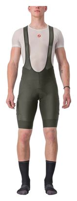 Kurze Radhose Castelli Unlimited Cargo Dunkelgrün