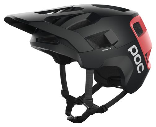 Casque Poc Kortal Noir/Rouge Corail