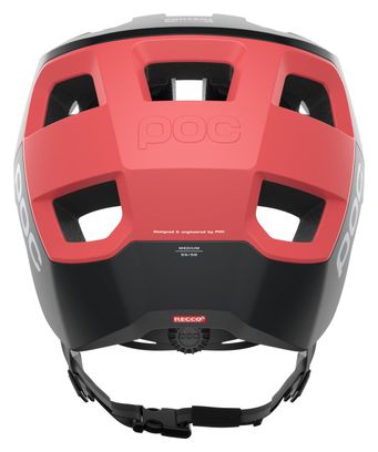 Poc Kortal Black/Coral Red Helmet