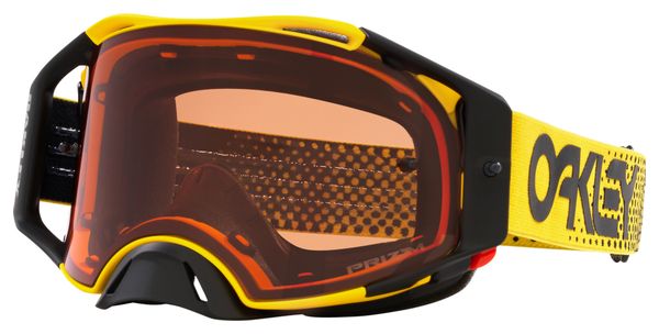 Masque Oakley Airbrake MX Moto Yellow / Prizm Mx Bronze / Ref: OO7046-D7