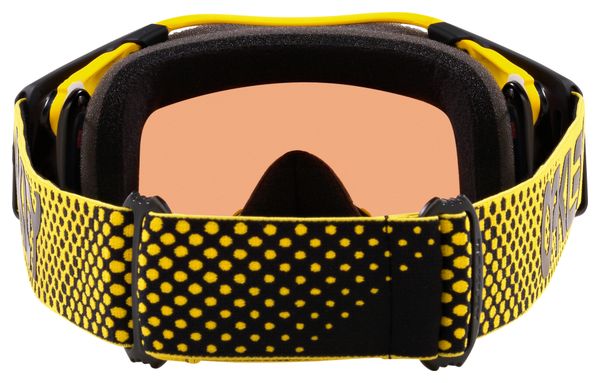 Oakley Airbrake MX Moto Yellow / Prizm Mx Bronze Goggle / Ref: OO7046-D7