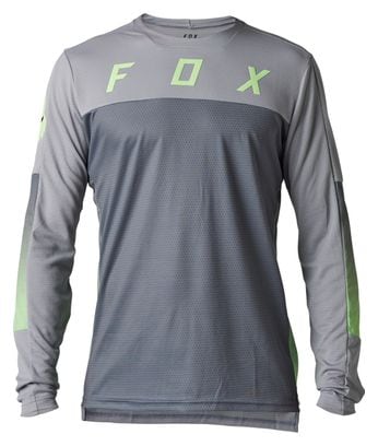 Fox Defend Cekt Light Grey Long Sleeve Jersey
