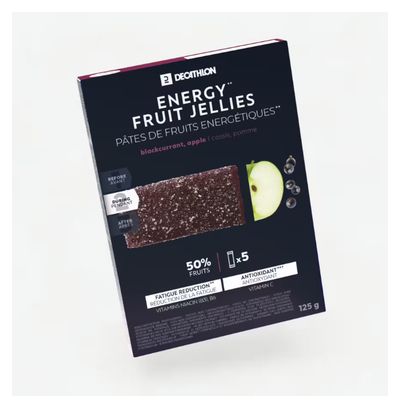 5 Pâtes de Fruits Aptonia Ultra Cassis Pomme 25g