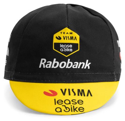 Nimbl Team Visma Racing Cap | Lease a Bike Black/Yellow 2026