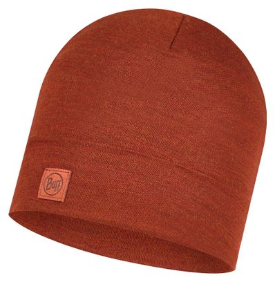 Unisex Buff Merino Heavyweight Bordeaux hat