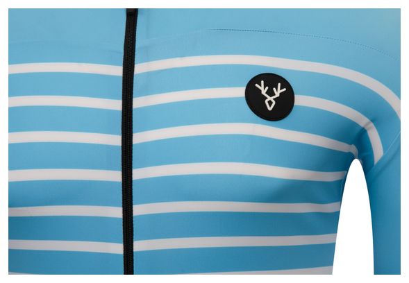 LeBram Ventoux Short Sleeve Jersey Sky Blue Slim Fit