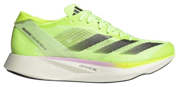 Chaussures de Running Femme adidas Performance adizero Takumi Sen 10 Vert Jaune